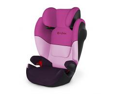 CYBEX Silver Siège Auto Solution M SL, Groupes 2/3 (15-36 kg), De 3 Ans à 12 Ans Environ, Sans ISOFIX, Purple Rain
