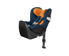 CYBEX Gold Siège Auto Sirona M2 i-Size, De la naissance à 4 ans environ (19kg max.), Base M incluse ISOFIX, Tropical Blue