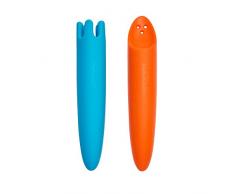 TOMY Jab Couverture en Silicone Bleu/Orange