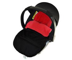 Chancelière universelle pour siège auto Mamas et Papas Cybex Aton Rouge feu