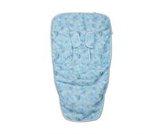 babyline Garden – matelas pour chaise, Unisexe, DE Couleur Bleu
