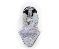 DOMIVA Douillette Sécurité pour Siege Auto Groupe 0/0+/1 Outdoor Intérieur Imprime Etoiles Gris 2400040