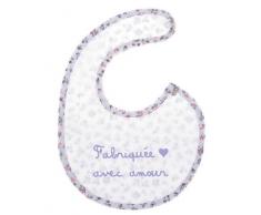 BB&Co Bavoir Réversible Fabriquée avec Amour