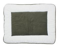 ISI Mini Tapis de sol 80 x 100 cm Duo blanc / anthracite