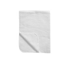 Meyco - Couverture pour bébé 100% coton fabriqué en Allemagne - Blanc - 75x100 cm - Oeko-Tex certification