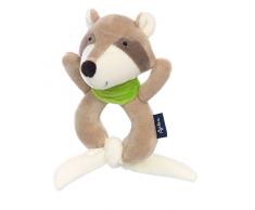 Sigikid, Filles et garçons, Hochet, Raton Laveur, Sigikid blue, Beige, 42331