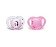 mamajoo 2 x silicone Orthodontie Sucette Rose
