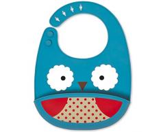 Bavoir en silicone Skip Hop Zoo pliable