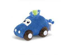 Sterntaler Peluche Voiture, Avec Hochet et Papier Crépitant, Pour Bébé dès la naissance, 21 cm, Bleu