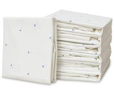 Hello World Drap-housse en taffetas pour lit de bébé 70 x 140 cm 300 g