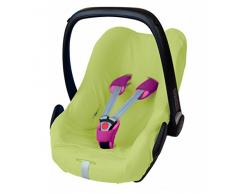 byboom – Housse dété, déjà Housse 100% coton, universel pour coque bébé, siège auto, par ex. Maxi Cosi Cabriofix, City, Pebble – Conçu en Allemagne, fabriqué en UE, Couleur : Vert