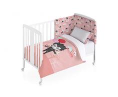 frikids Eddy – Housse de couette lit rose
