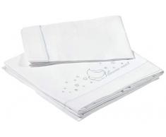 Bimbi Chic Tript.Sab.100% Alg.Mini 001 Nuit 603 13 Parure de lit unisexe