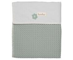 Koeka Couverture Berceau Antwerp, Saphir / Gris Argenté
