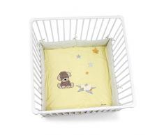 Sterntaler Insert pour Parc dEnfant Hanno et Edda, Âge : Pour Bébés Dès la Naissance, 100 x 100 cm, Jaune