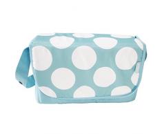 My Babiie Bleu sarcelle à pois Sac à langer