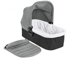 Baby Jogger nacelle pliable pour poussettes simples City Mini 2 et City Mini GT2, 0-6 mois (9 kg), ardoise (gris)