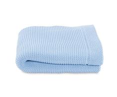 Chicco Couverture Tricot en Maille 100% Coton Ocean