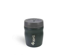 ZoLi - Pow Dine - Bocal Alimentaire en Acier Inoxydable 350 ml - Gris