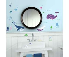 RoomMates 2274139 Sticker Mural, PVC, Divers, 13 x 2,5 x 27 cm