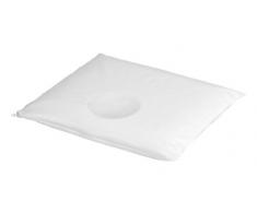 Julius Zöllner 4330100000 Dryfeel Coussin pour bébé avec housse en coton et vache Blanc 35 x 40 cm