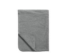 Meyco - Couverture pour bébé 100% coton fabriqué en Allemagne - Anthracite - 75x100 cm - Oeko-Tex certification