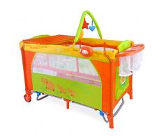 Milly Mally 1285 Mirage Deluxe de lit pour enfant de voyage Rose