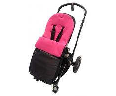 Chancelière/Cosy orteils Compatible avec Bebecar Poussette Landau Poussette Rose foncé