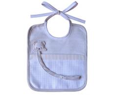 Filet AM289G Bavoir avec porte-tétine