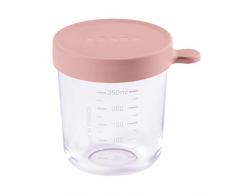 BÉABA, Portion Bébé en Verre, 250ml, Rose, Made in France