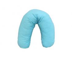 Looping Coussin dAllaitement en Tissu Éponge Bleu Lagon