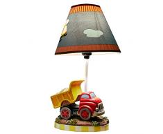 Fantasy Fields by Teamson Transportation Childrens Kids Table Lamp TD-0035A-EU