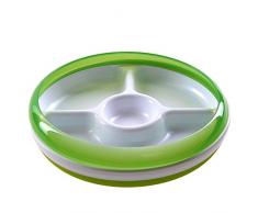 Oxo Tot Assiette - 3 Divisions - Vert