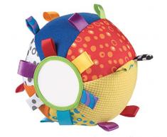 Playgro Ma Première Balle en Peluche, Jouet dActivités, À partir de 3 Mois, Loopy Loops, Multicolore, 40079