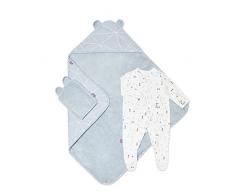 Snuz Coffret Cadeau de Bain et lit pour bébé Motif Geo Breeze