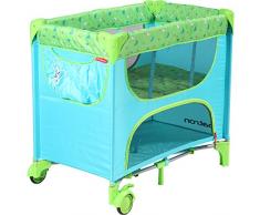 Patron bdp101008aa839p Lit de voyage-Petit Maia, papillon bleu/vert