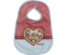 Bavoir à Fermeture Scratch Double Éponge et Revêtement Étanche au Dos Original