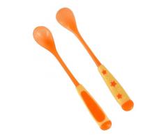 dBb Remond 2 Cuillères à Long Manche - Orange Translucide