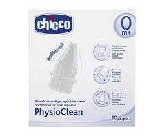Chicco Recharges Soft pour Aspirateur Nasal Soft and Easy Physioclean x10, 0 mois +