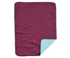 Ideenreich 2569 IDEENREICH 2569 Couverture pour bébé Motif baies Rouge 70 x 90 cm