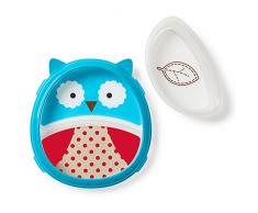 Skip Hop Zoo Smart Serve Assiette et bol – Chouette