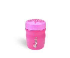 ZoLi - Pow Dine - Bocal Alimentaire en Acier Inoxydable 350 ml - Rose