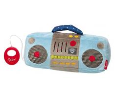 sigikid, Garçon, Peluche Musicale Radio, Papa & Me, Bleu, 41922