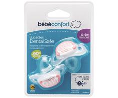 Bébé Confort Sucette Maternity Dental Safe en Silicone Orange Little Valleys 0-6 Mois 2 Pièces