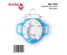 Amiko Adaptateur WC pour enfant Modèle hélicoptère