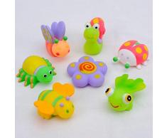 Rätt Start Mini Bugs jouet de bain, ensemble de 7