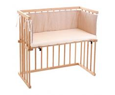 Lit de bébé Dreamgood, en hêtre, comprenant un matelas Prime Air