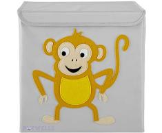 Potwells Designs Ltd Boîte de rangement Motif singe