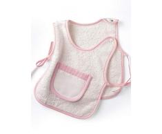 Filet Bavoir Gilet, Rose