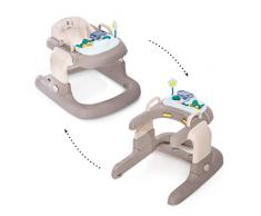 Hauck 2 in 1 Walker Trotteur Bebe 2 en 1, Marcheur Evolutif de 6 mois à 12 kg, Aide à la Marche avec Roues, Centre dÉveil et Assise Amovible Multifonctions, Activité Réglable en Hauteur, Friend